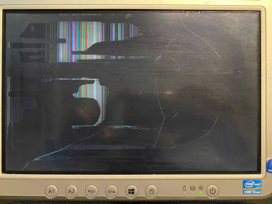 Tableta militara Panasonic Fz-G1  i5 Gen 3, 4 GB RAM pt piese/reparat