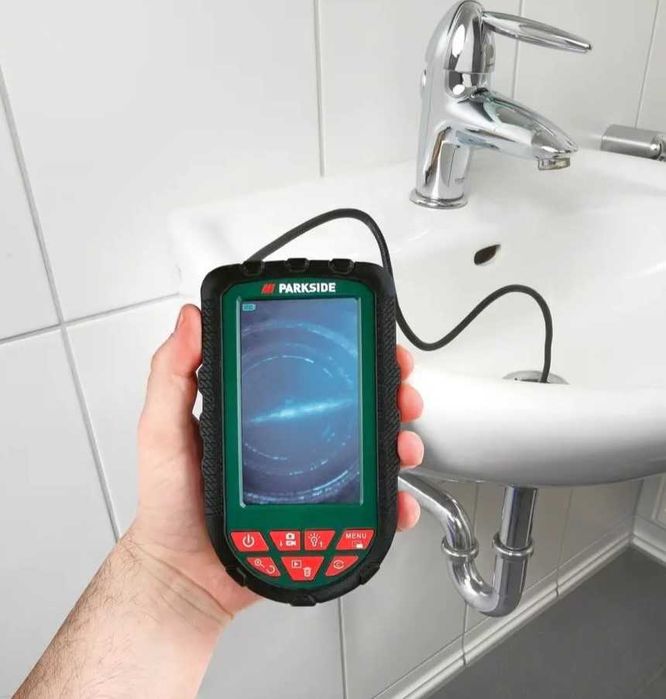 Camera de inspectie, endoscopica Parkside, canalizare, motor, SIGILATA