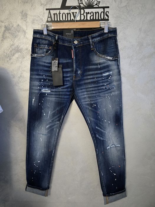 Blugi barbati premiu dsquared2 dsq