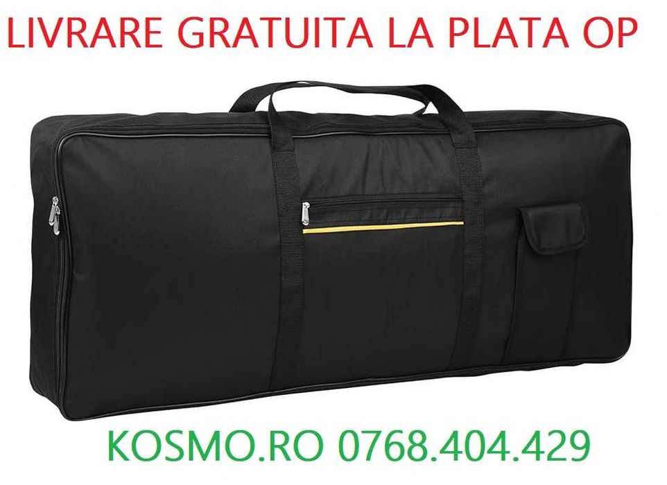 Geanta impermeabila matlasata 100x40x10 cm Husa pentru orga, stative
