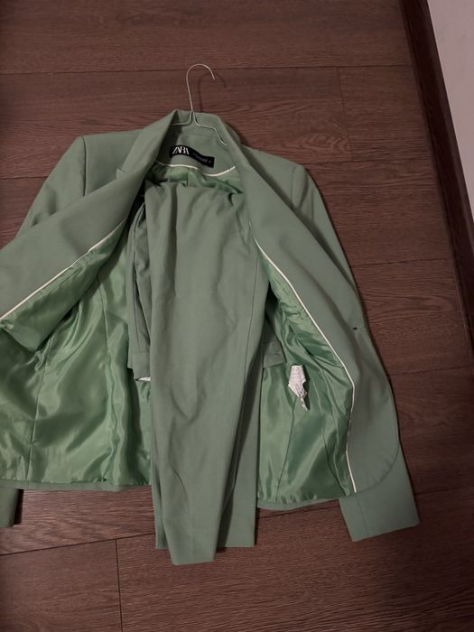 Костюм Zara зелен