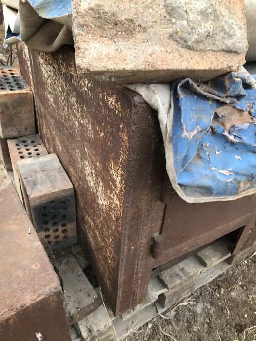 Печь металлическая для водяного отопления