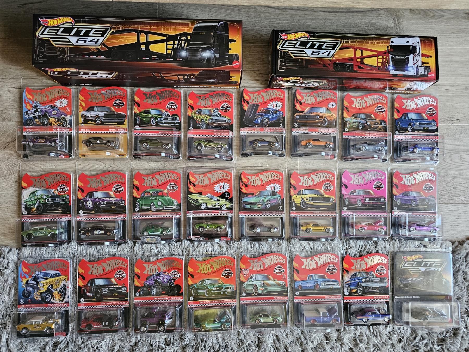 Hot Wheels RLC и Boulevard комплекти 25 Premium коли 1:64 pop culture