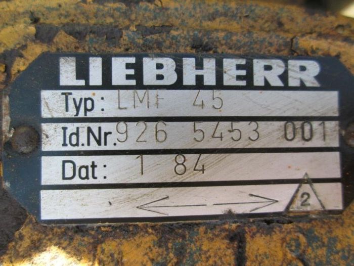 Hidromotor Liebherr LMF45 .