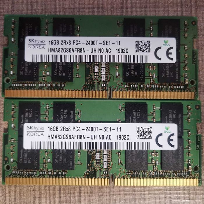 памет RAМ SODIMM Hynix 2x 16Gb (32Gb) DDR4 2400 1.2v