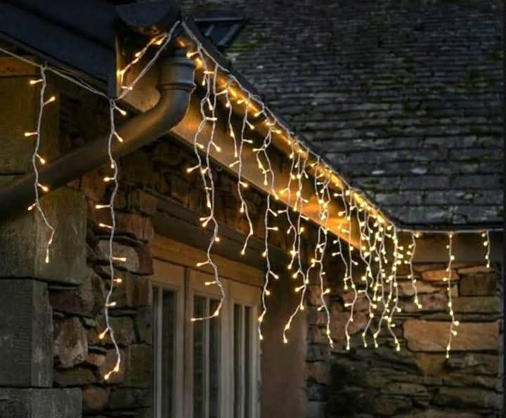 12метра -25Метра Висящи Коледни Лампи ТИП Завеса
Екстериор/ Интериор