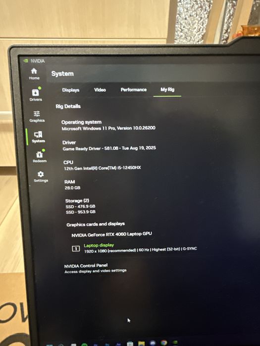 Lenovo loq rtx 4060 GARANTIE