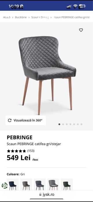 Masa de bucatarie cu 4 scaune