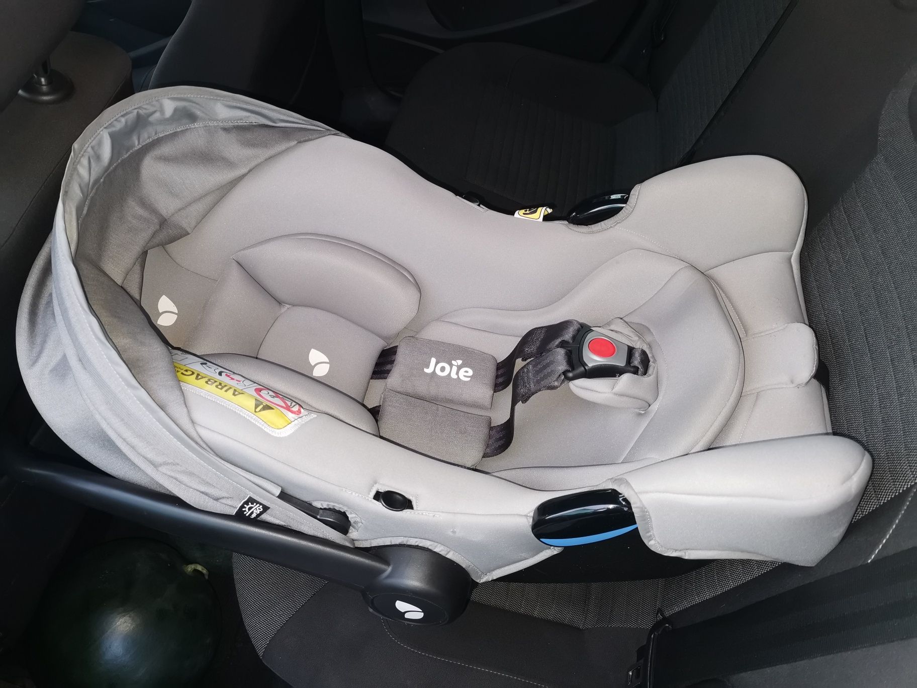 Scoica auto pentru copii Joie I-SNUG, 0-13 kg, nastere-75 cm - Gray