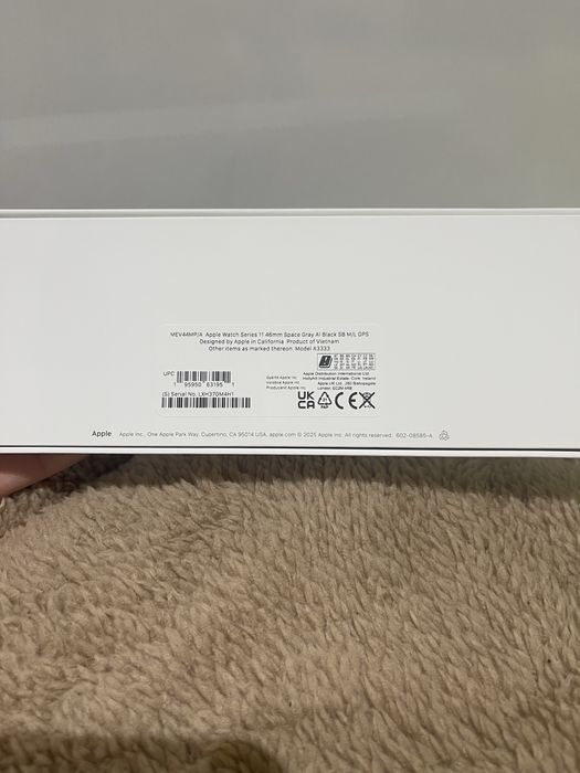 Apple Watch 11 46mm Al black M/L