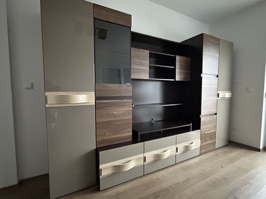 Bibliotecă living Obsession, capuccino