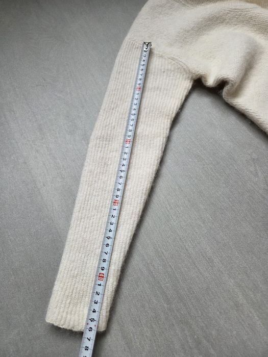 Pulover damă crem, din lana – Whit Alpaca Vessica Premium, mărimea S