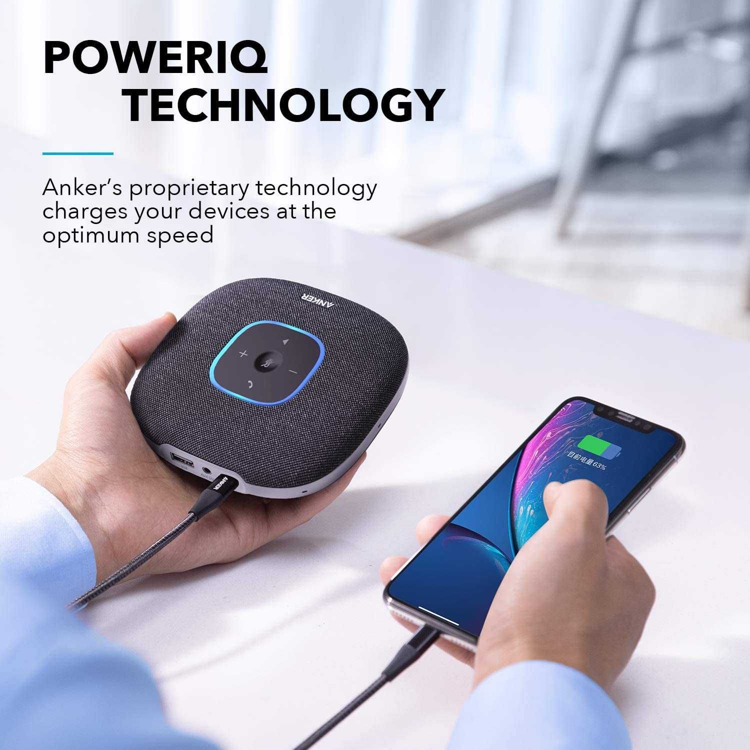 Anker PowerConf S3 Bluetooth високоговорител за конферентни разговори