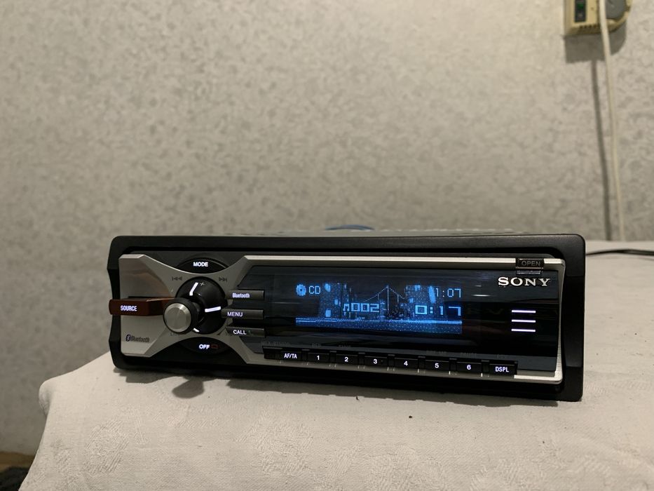 Авто Cd Sony Bluetooth Графики