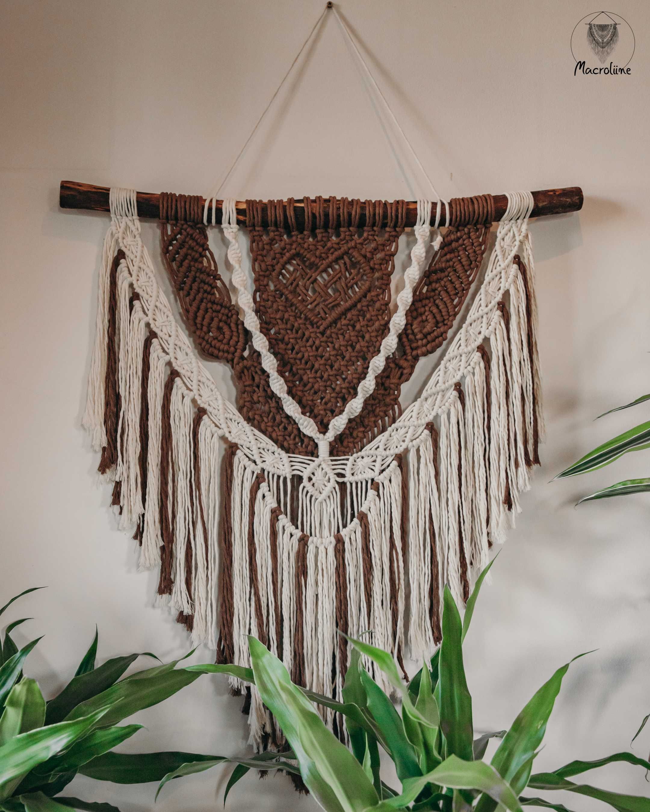 Decor macrame pentru perete XL