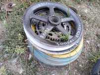 Fulie cu o curea lata de 32 mm cu diametrul de 350 mm