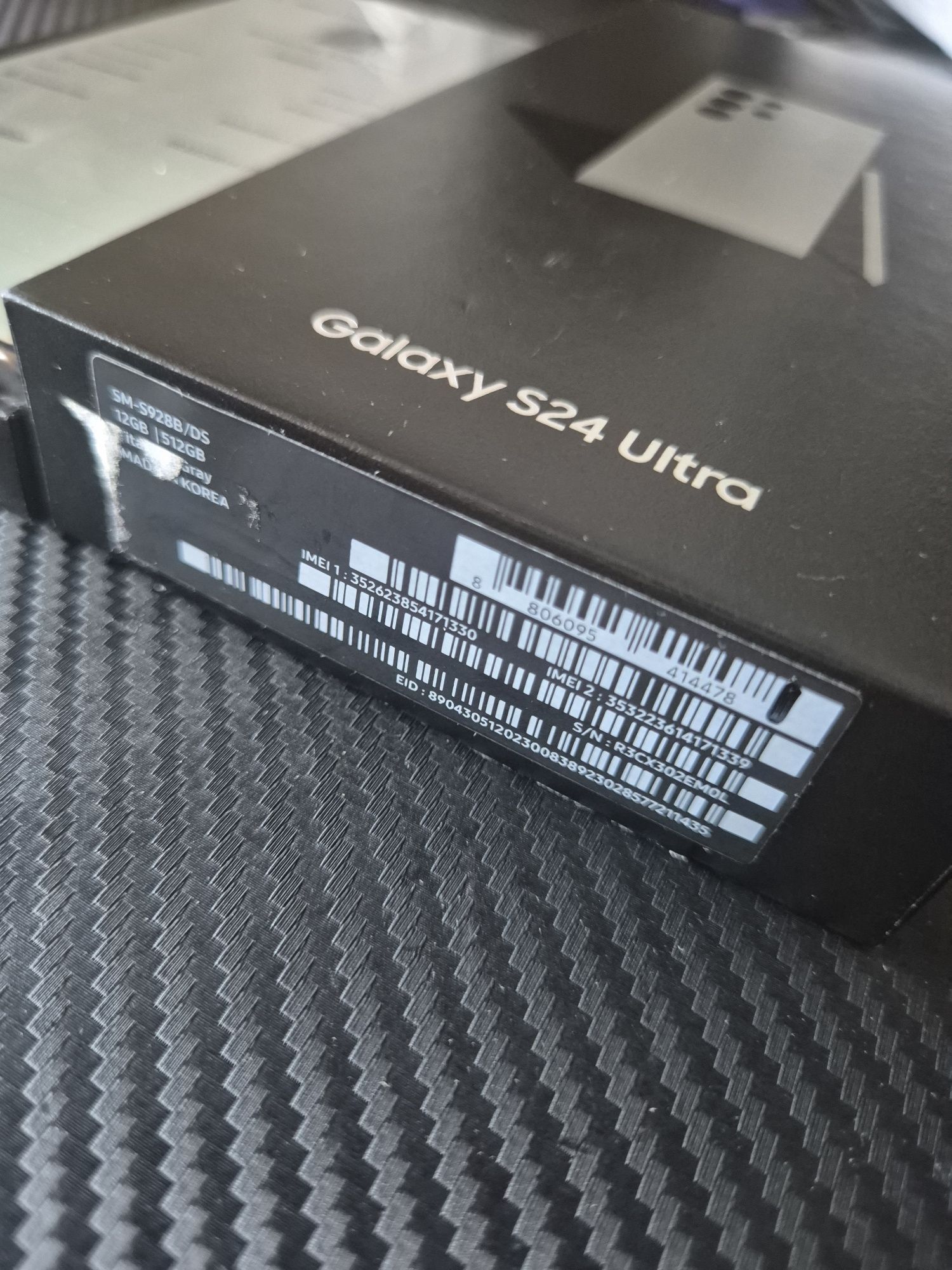 Samsung S24 Ultra - 512GB - NOU