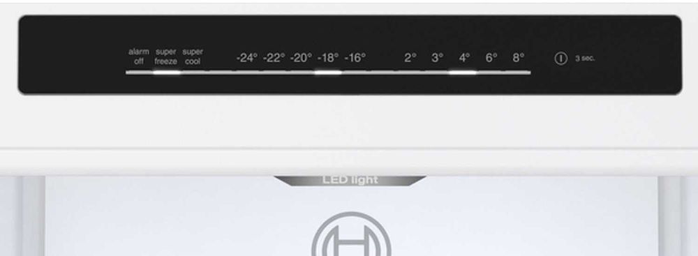 Хладилник с фризер BOSCH KGN36VIBT 186см.