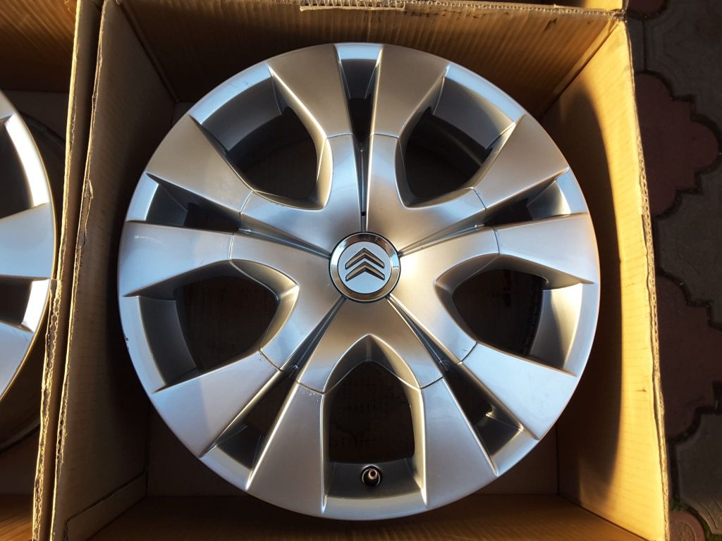 jante aliaj 17; 4x108;  originale Citroen C4, C4 Picasso