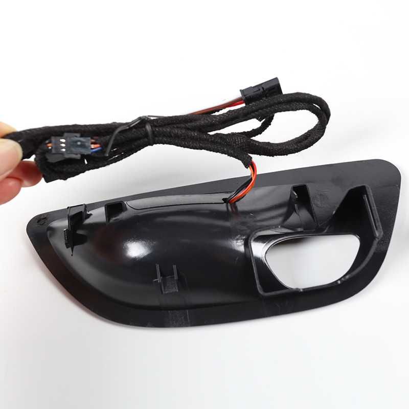 Manere interioare iluminate cu lumina LED ambientala pentru bmw f10