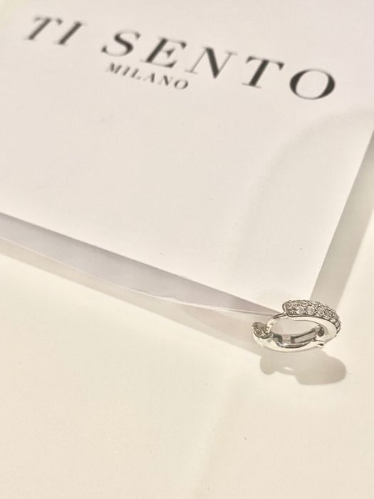 Дамски сребърни обеци TI SENTO
