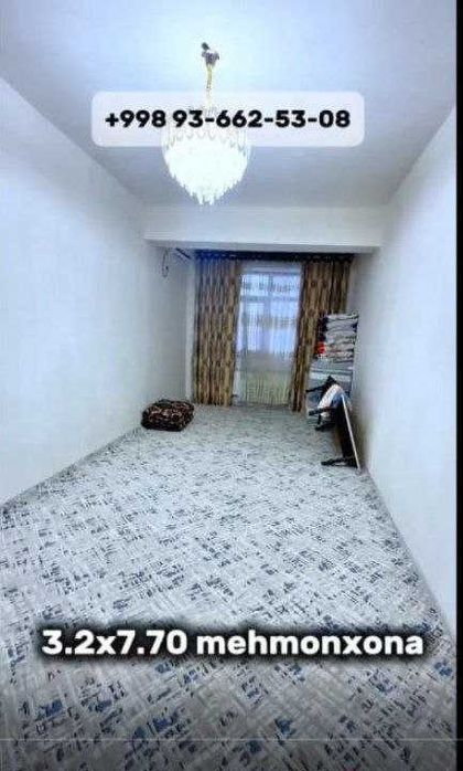 Адрес : Гулистон поворот Янги дом Шахар линя 
Площадь : 83 м2