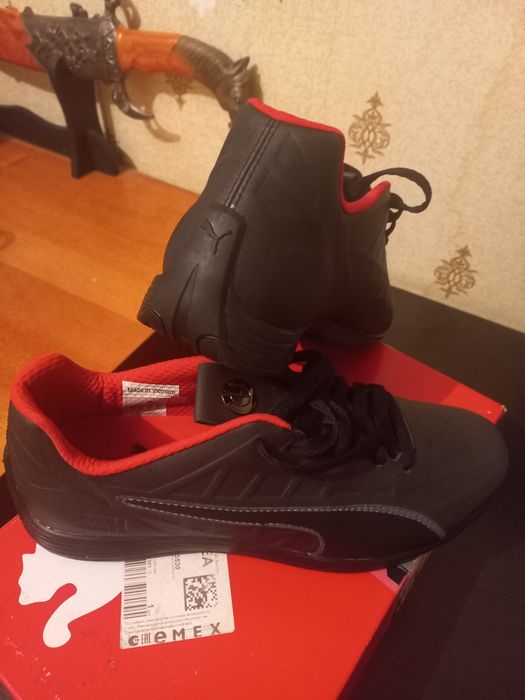 Кроссовки Puma мужские,новые,Чёрного цвета