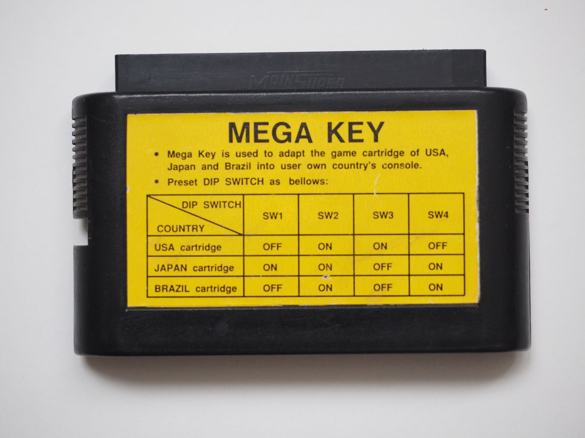 Adaptor Mega Key pentru Sega Mega Drive
