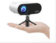 Mini Projector, VISSPL 1080P WiFi Bluetooth