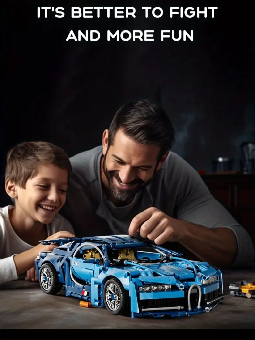 Коструктор лего машина Bugatti Chiron