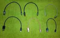 Cablu (Micro USB/iPhone/USB-C) cu incarcare rapida pt baterii externe