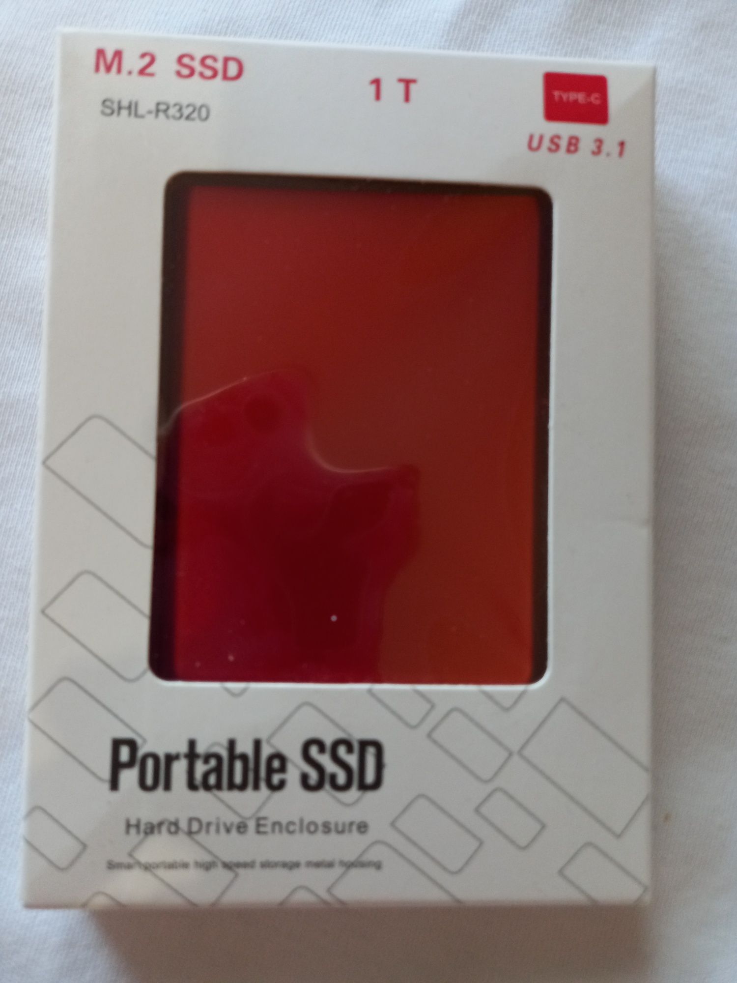 Внешний накопитель USB 3.1 Portable SSD 1T