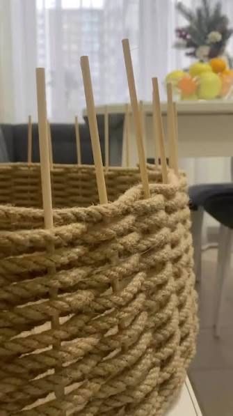 Аркан джутовый для рукоделья