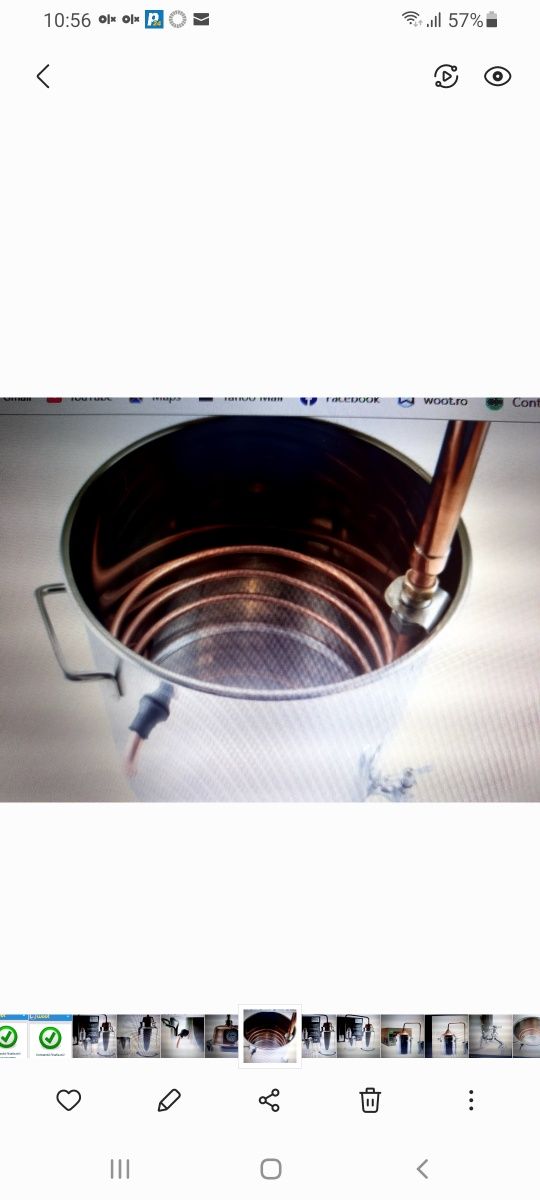 Cazan Țuică 98 L /2300 Lei inox  alimentar