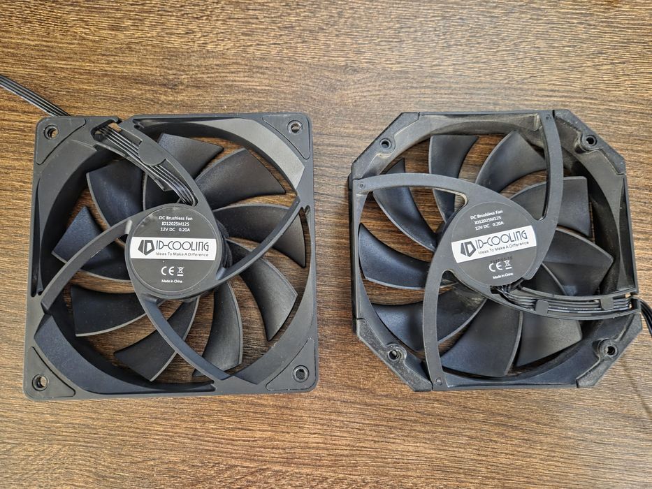 Ventilatoare id cooling 120mm pwm cpu/carcaaa