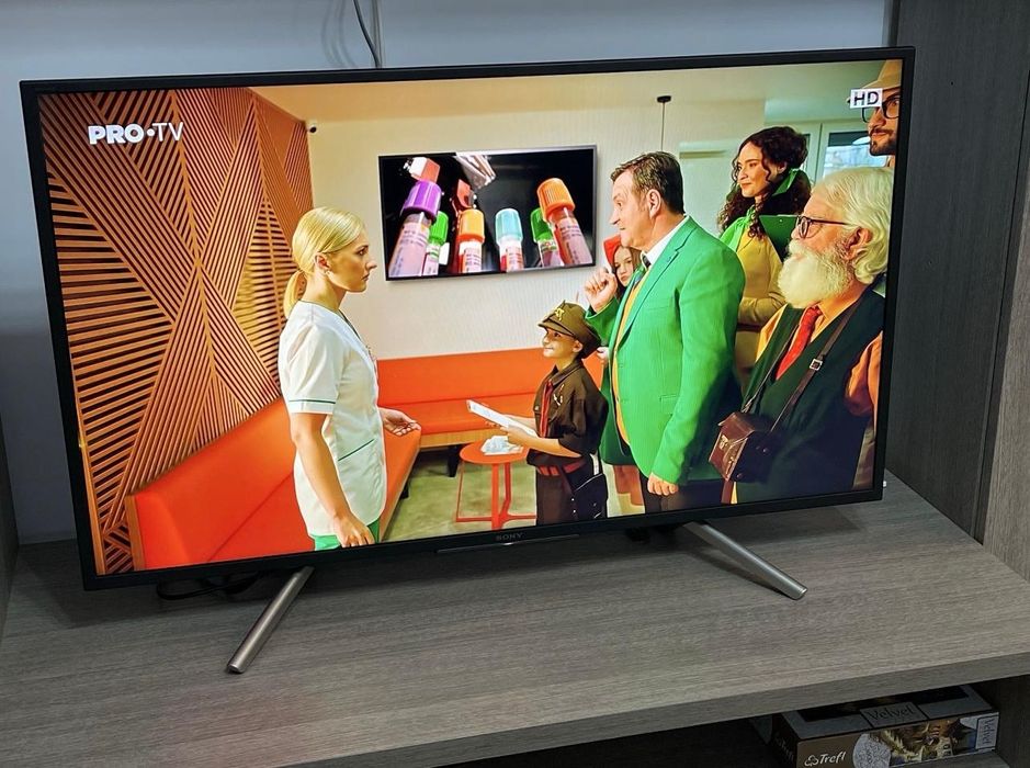 Televizor Smart LED Sony BRAVIA 108 cm, 43WF660, Full HD, Clasa A+