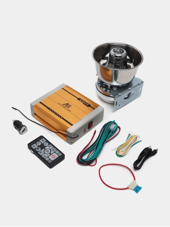 Amerikanka sirena 600watt Polniy komplekatsiyada Model-AS-820 600watt