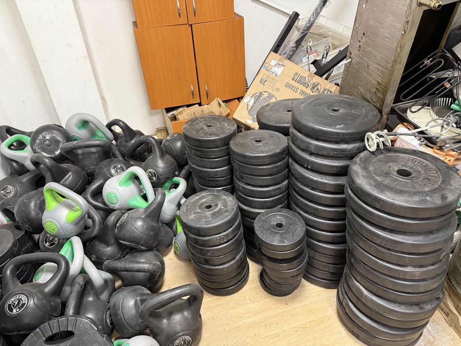 Discuri sala 10 si 15 kg, Kettlebell si Greutati de incheieturi Noi