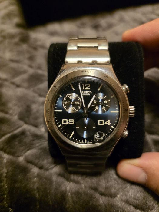 Vand Ceas Swatch Irony Chronograph
​Carcasă/Curea: Oțel inoxidabil ("S