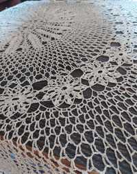 Плетена покривка от памук