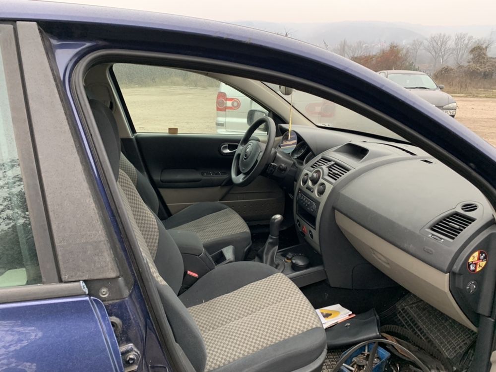 Renault Megane 1.5dci 2005г. 82кс на части