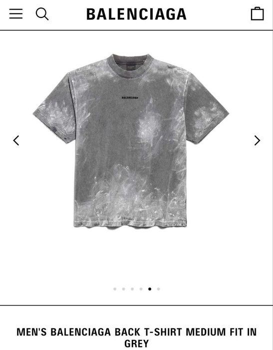 Мъжка тениска Tshirt BALENCIAGA нов модел