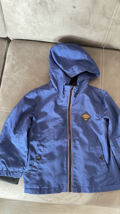 Синьо детско яке за 3-4 годинки