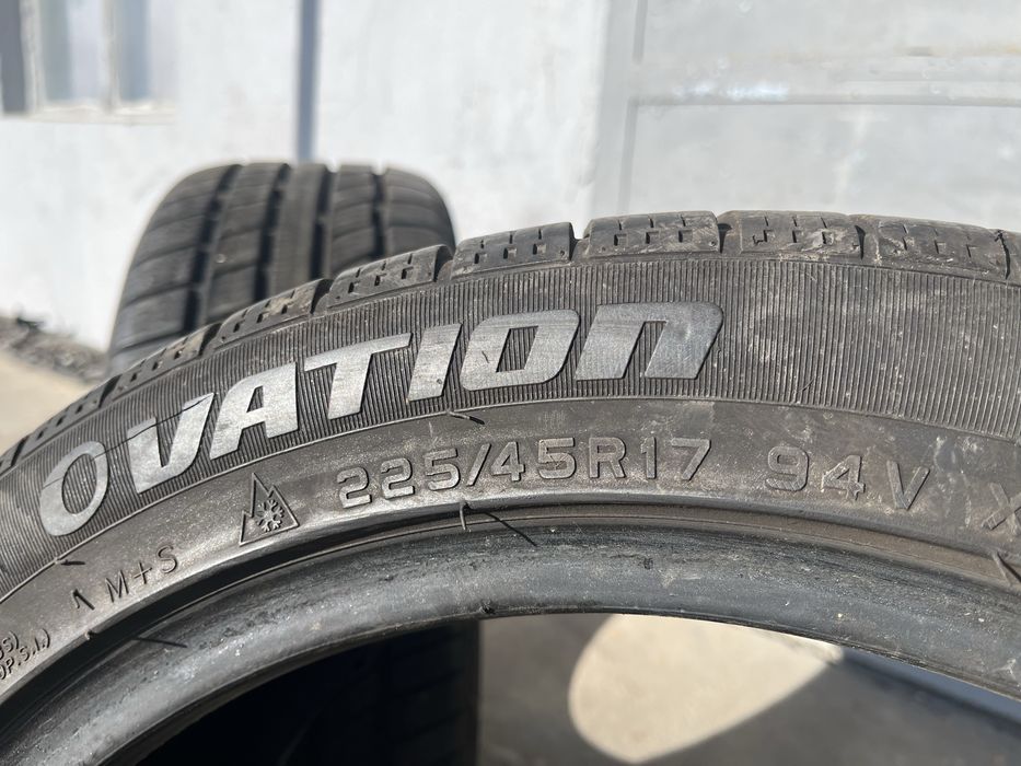 2 бр. всесезонни гуми 225/45/17 Ovation 6 mm DOT 2817