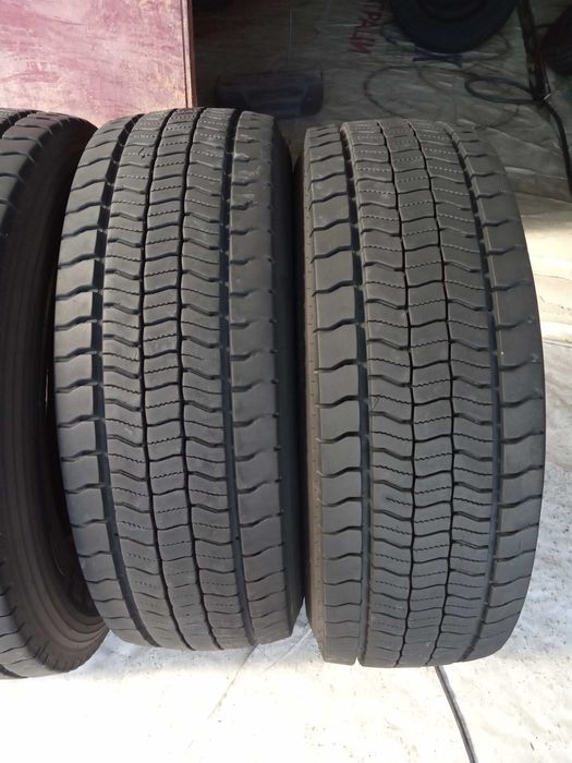 4 тежкотоварни гуми 285/70 R19.5 Goodyear Regional RHD 2 146/144L M+S
