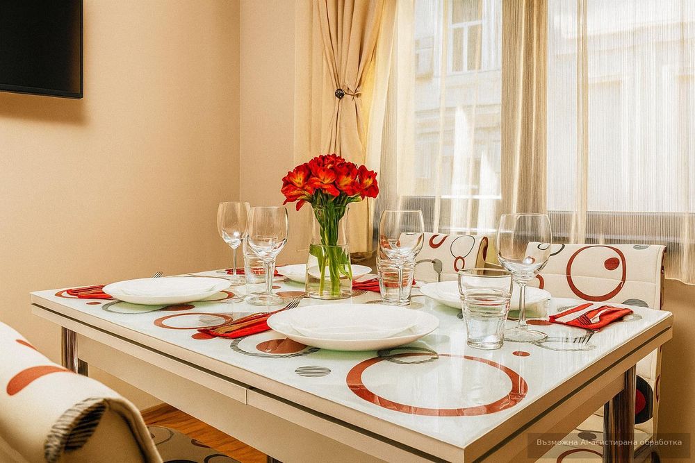 Двустаен апартамент под наем в сърцето на Центъра/ С паркомясто!