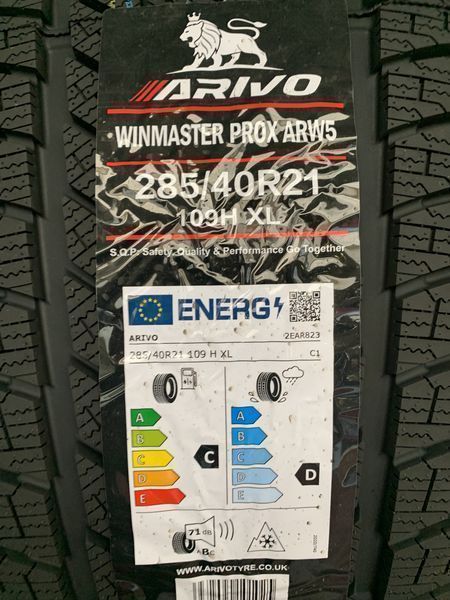 Нови зимни гуми ARIVO Winmaster ProX ARW 5 285/40R21 109H XL НОВ DOT