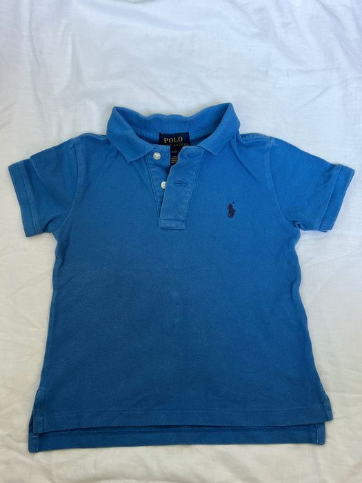 Детска тениска с яка Ralph Lauren