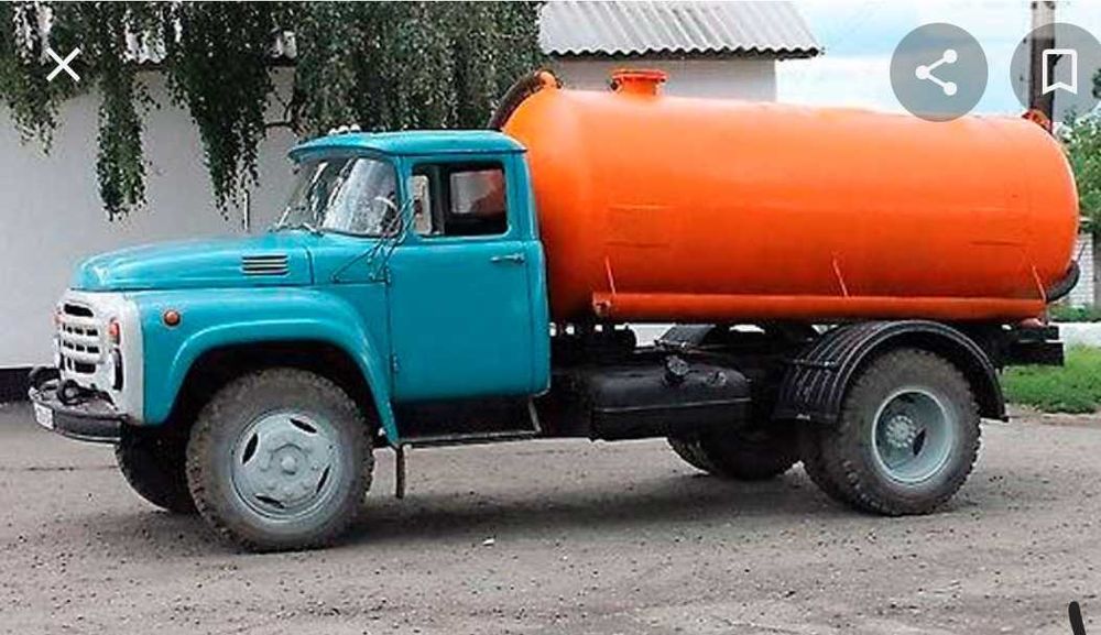 Услуги ассенизатора откачка воды