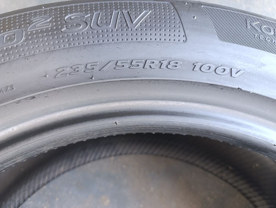 Patru anvelope de vara 235 55 18 Hankook